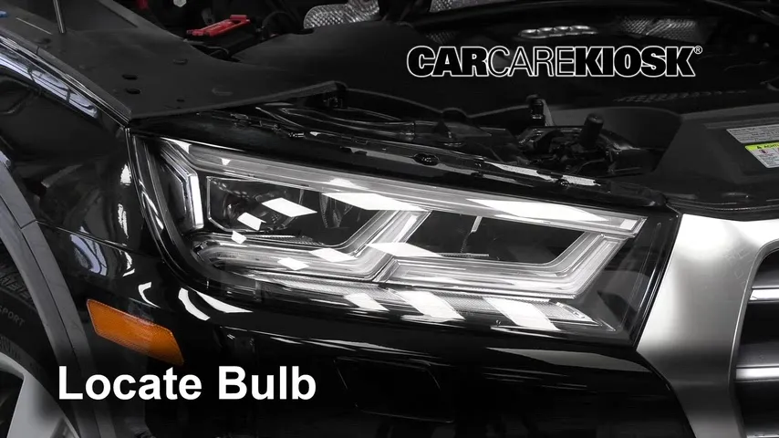 2019 Audi Q5 Prestige 2.0L 4 Cyl. Turbo Luces Faro delantero (reemplazar foco)